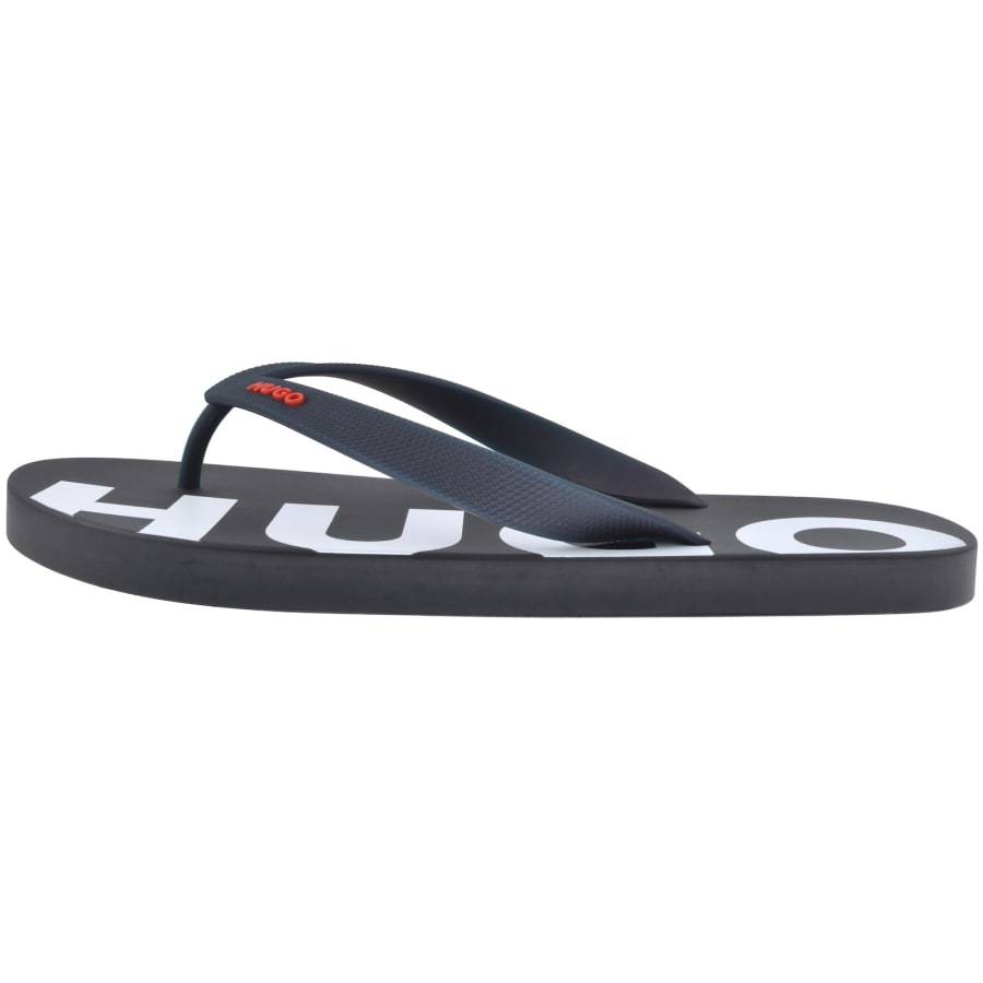 Image number 2 for HUGO Arvel Flip Flops Dark Blue