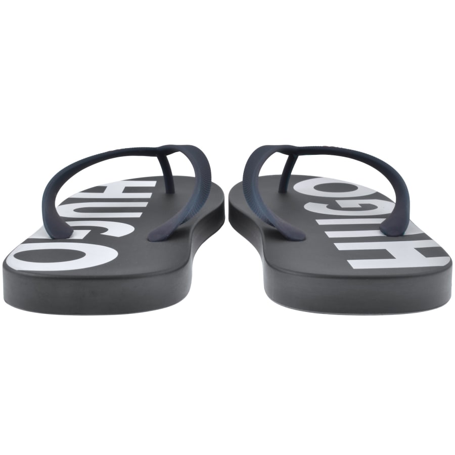 Image number 3 for HUGO Arvel Flip Flops Dark Blue