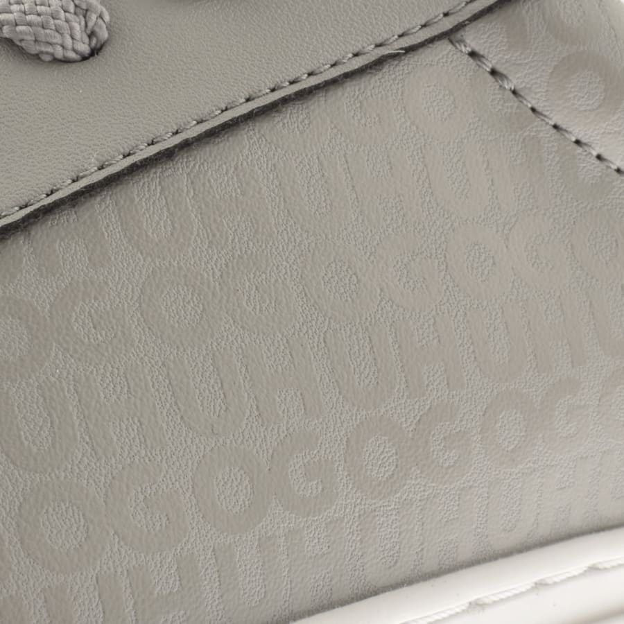 Image number 4 for HUGO Morrie Tennis Trainers Open Grey