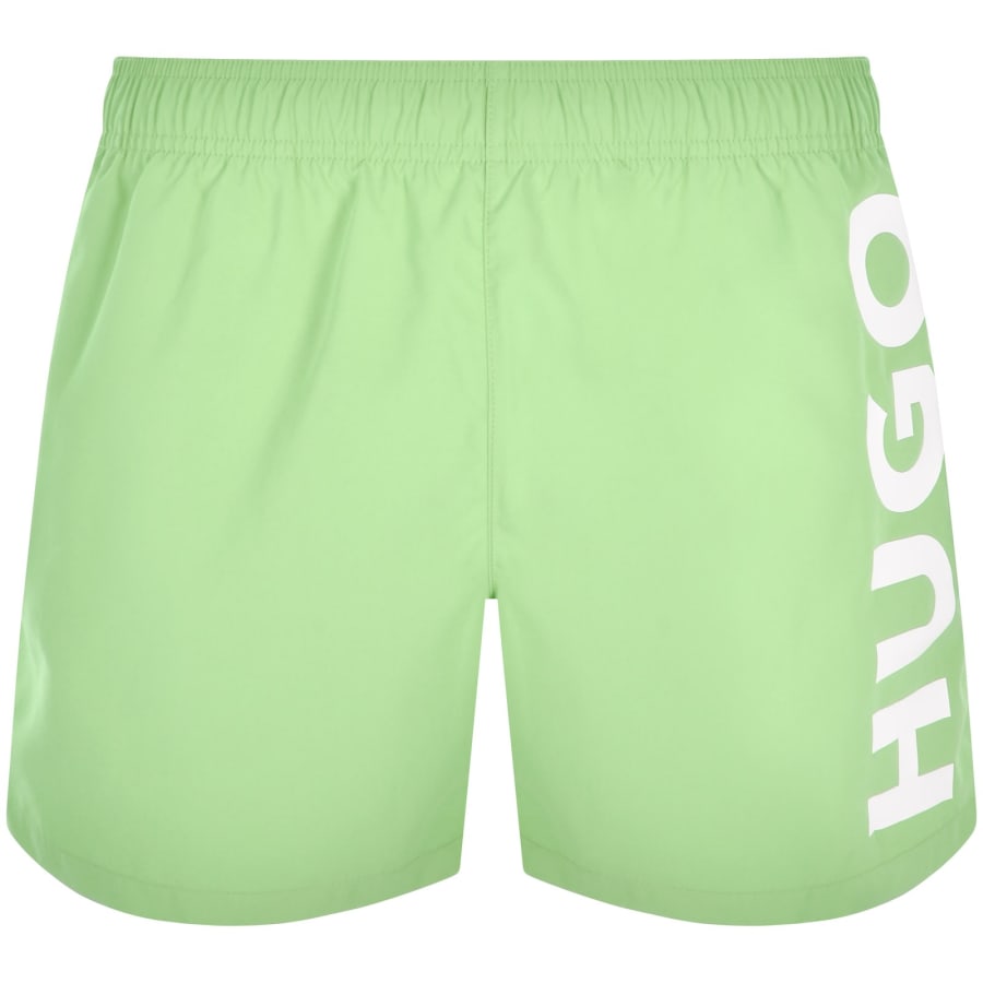 Image number 1 for HUGO ABAS Swim Shorts Green