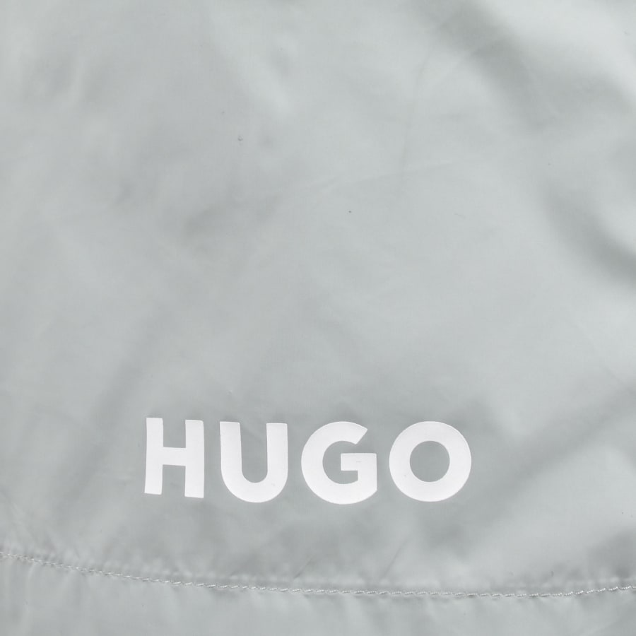 Image number 3 for HUGO Haiti Swim Shorts Grey