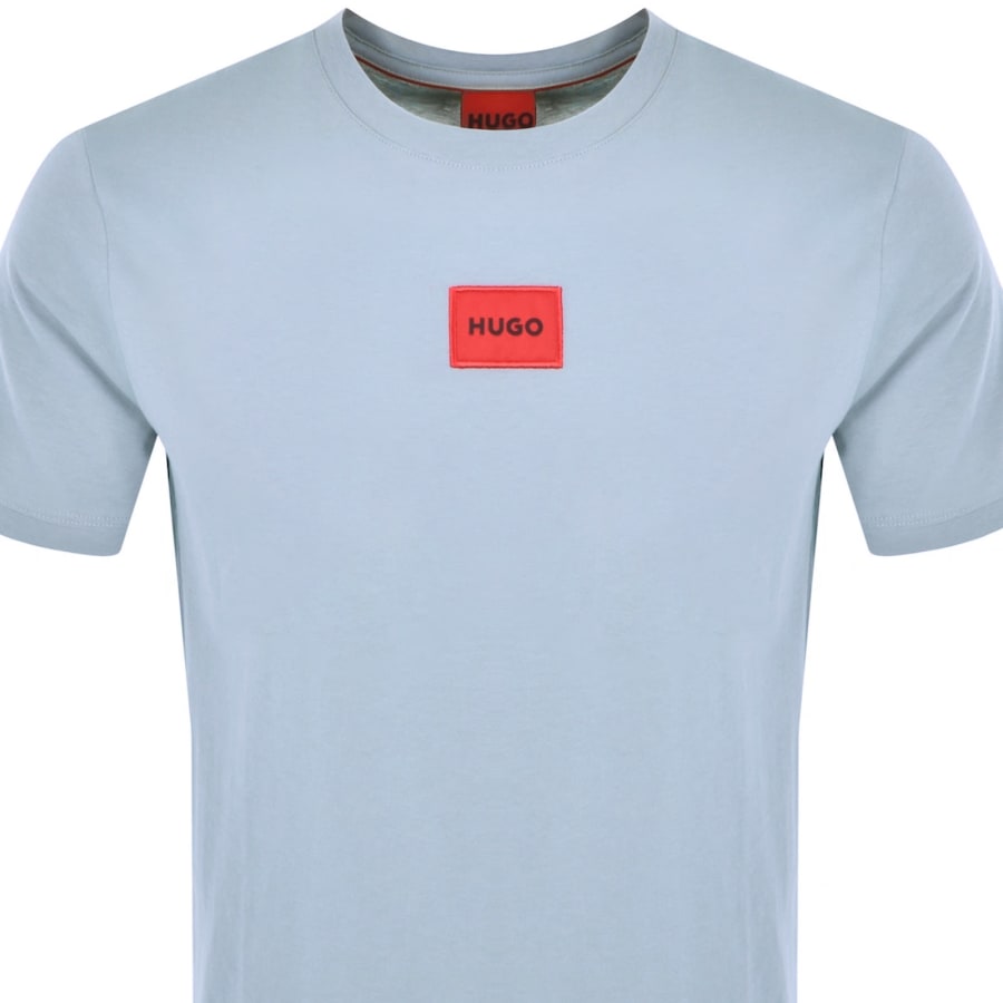Image number 2 for HUGO Diragolino212 T Shirt Blue