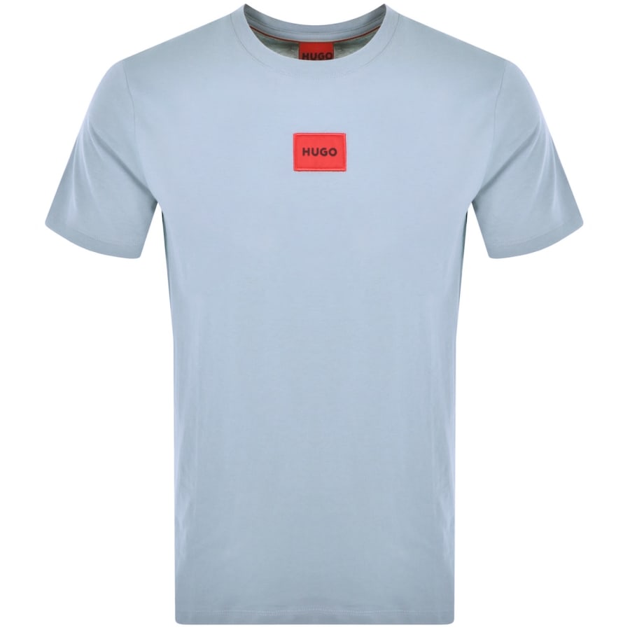 Image number 1 for HUGO Diragolino212 T Shirt Blue