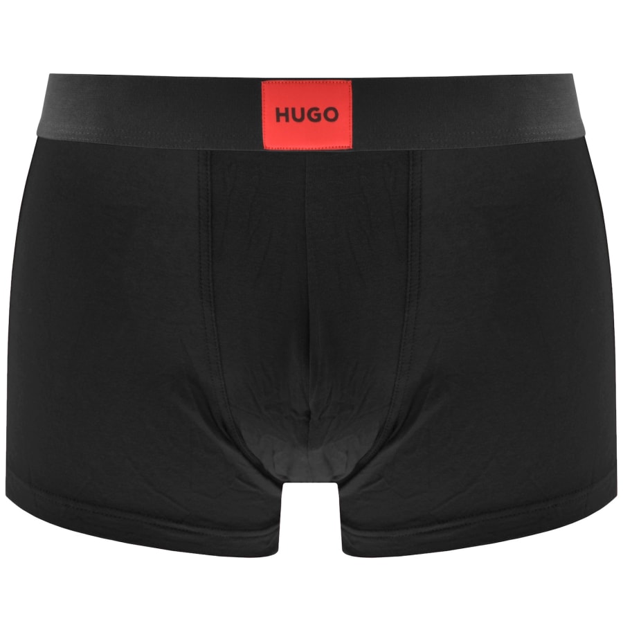 Image number 2 for HUGO 3 Pack Galaxy Trunks Black