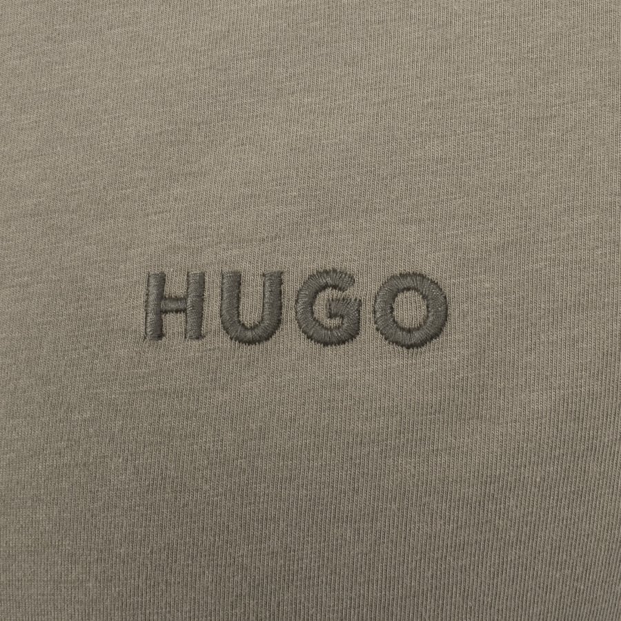 Image number 4 for HUGO Liam T Shirt Brown
