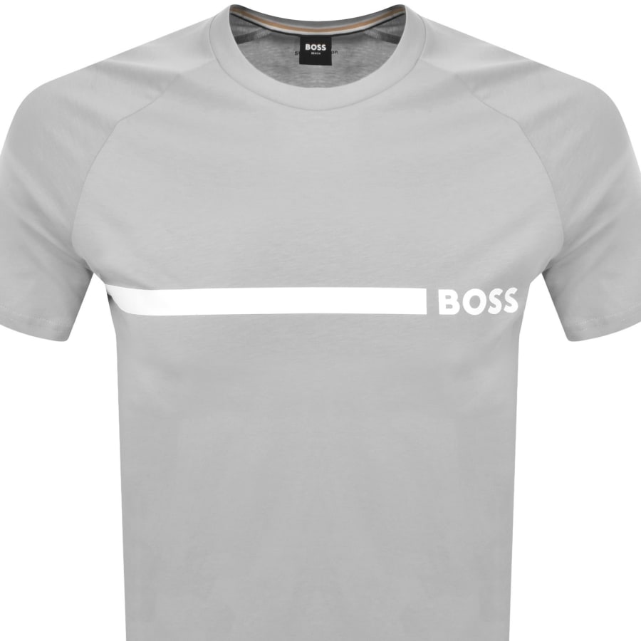 Image number 2 for BOSS Slim Fit T Shirt Grey
