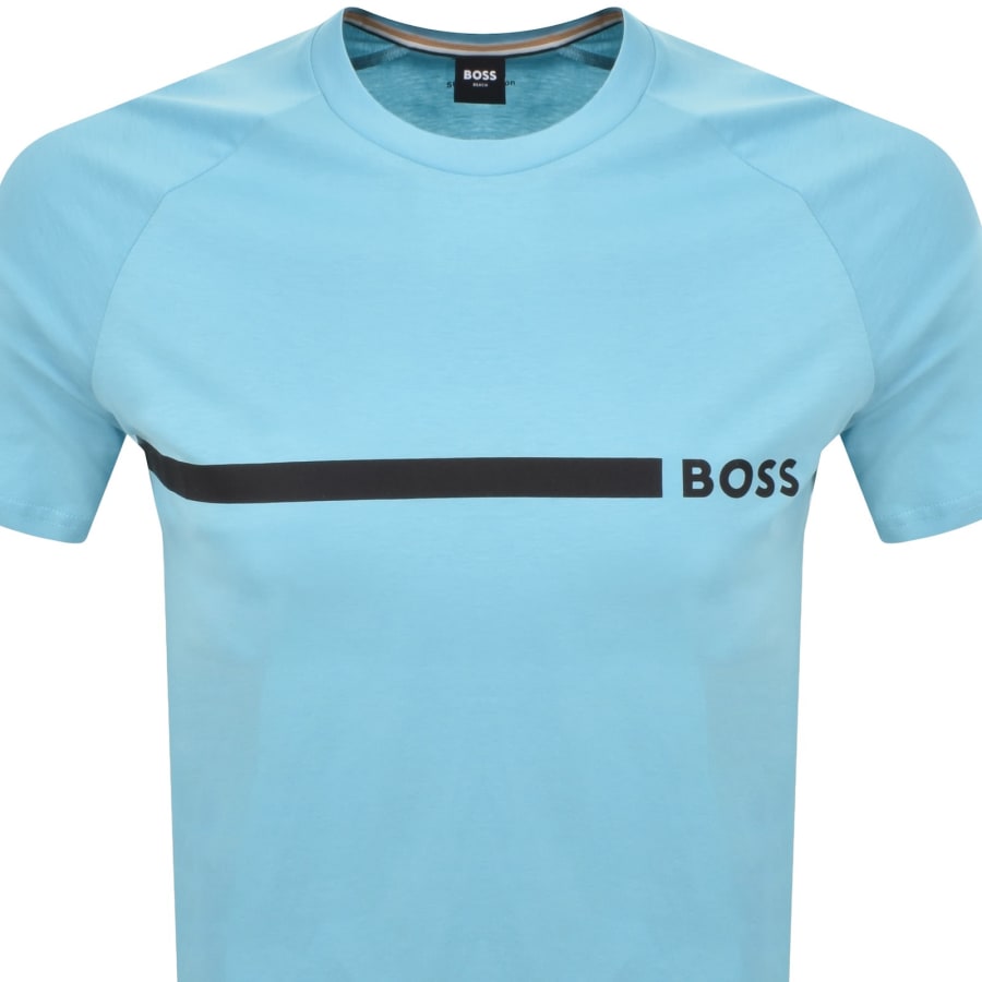 Image number 2 for BOSS Slim Fit T Shirt Blue