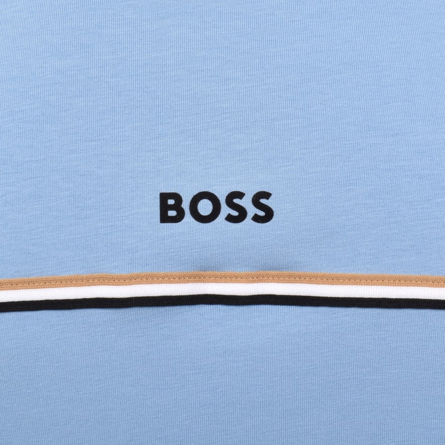 Image number 3 for BOSS Unique T Shirt Blue