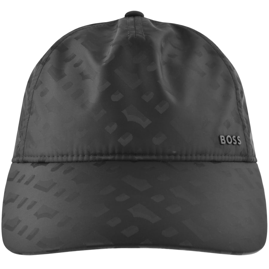 Image number 1 for BOSS Seth Monogram Baseball Cap Black