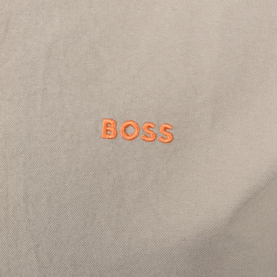 Image number 3 for BOSS H Roan Long Sleeve Shirt Beige