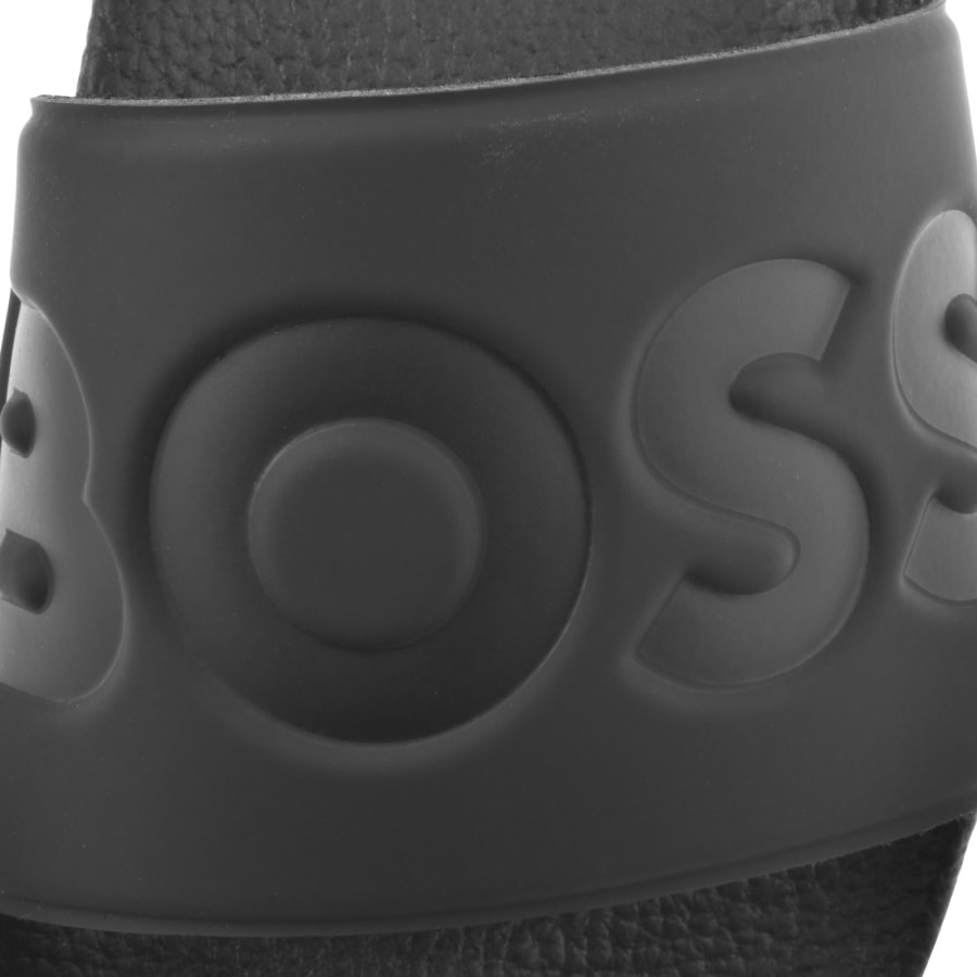 Image number 4 for BOSS Aryeh Sliders Black