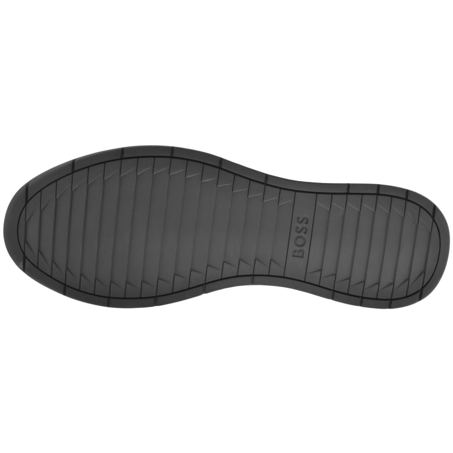 Image number 5 for BOSS Titanium Trainers Medium Grey