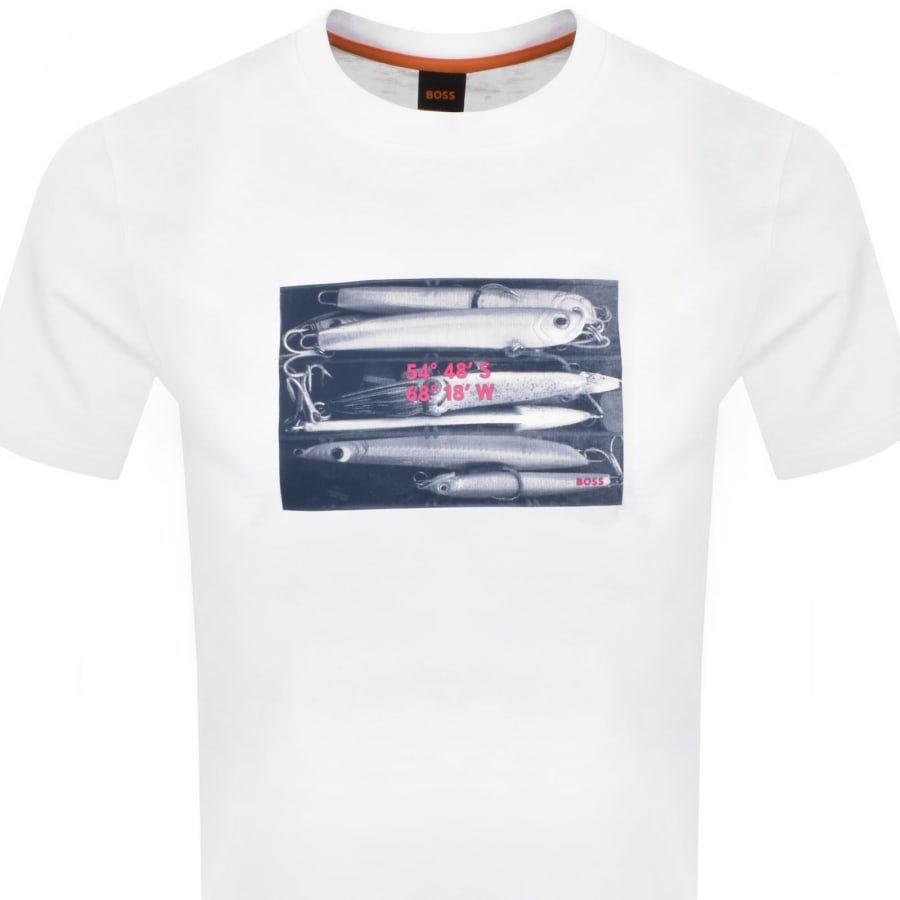 Image number 2 for BOSS Te_ Dune T Shirt White