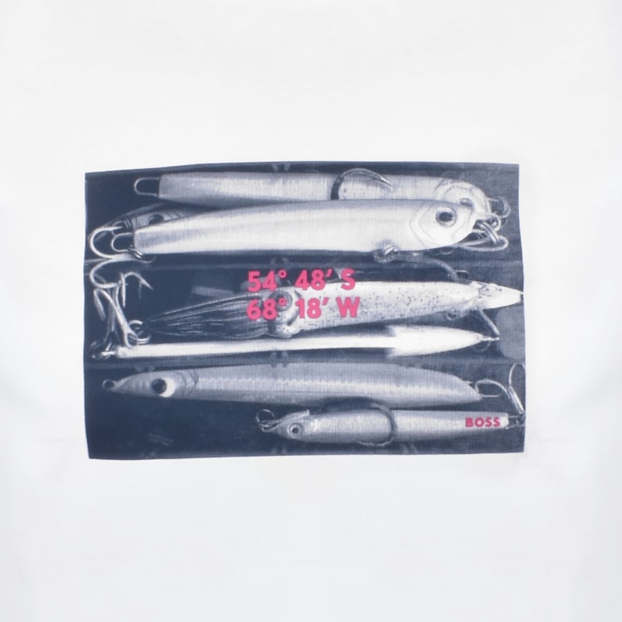 Image number 3 for BOSS Te_ Dune T Shirt White