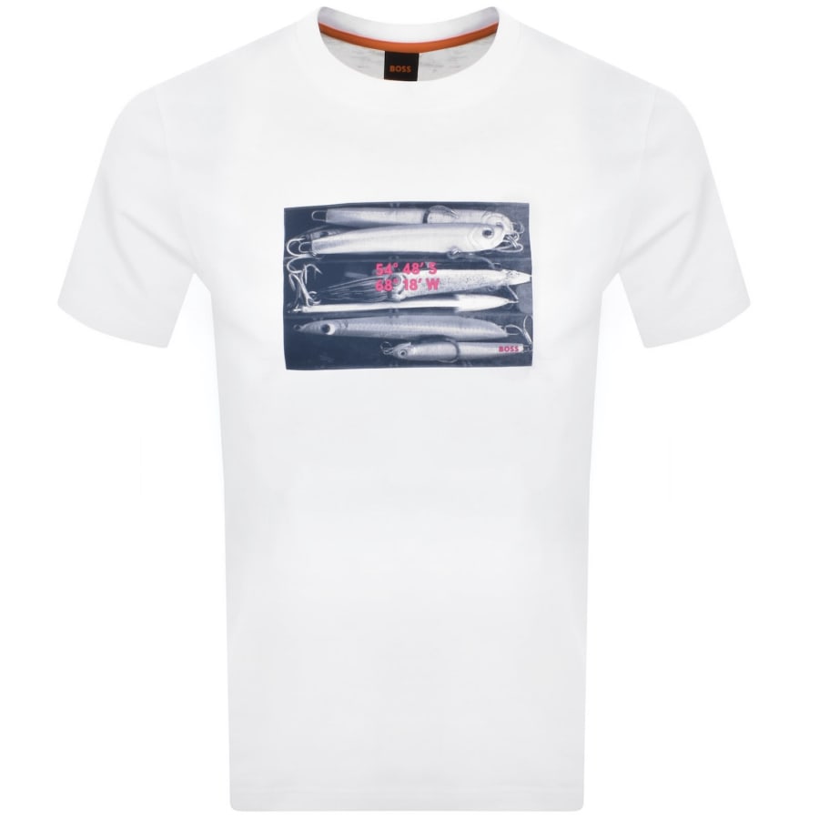Image number 1 for BOSS Te_ Dune T Shirt White
