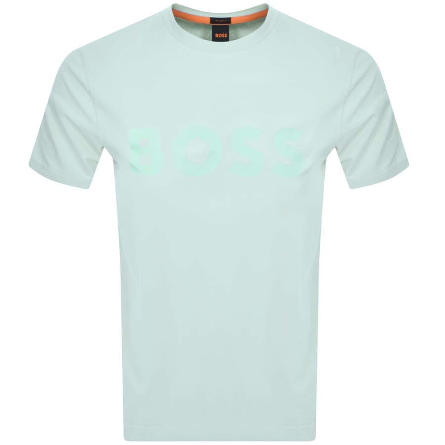 Image number 1 for BOSS Thinking 1 Logo T Shirt Green