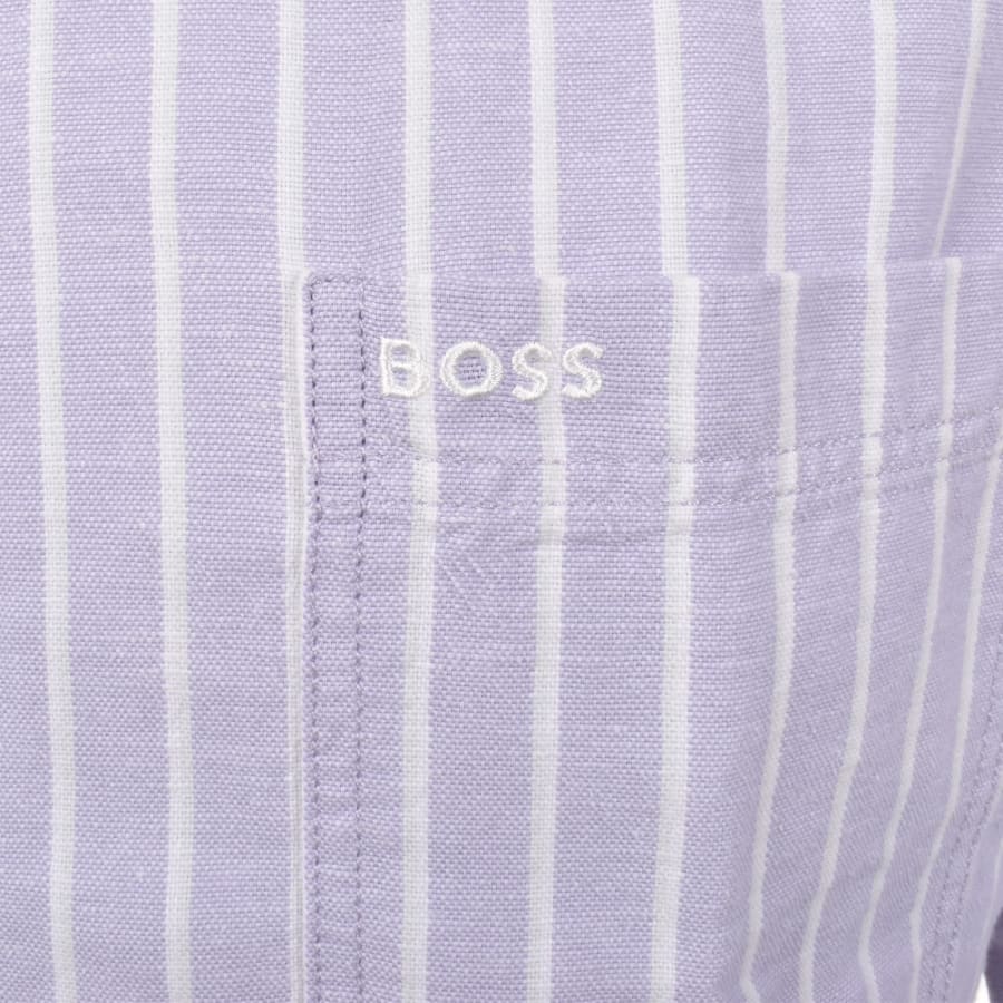 Image number 3 for BOSS Relegant 6 Long Sleeved Shirt Purple