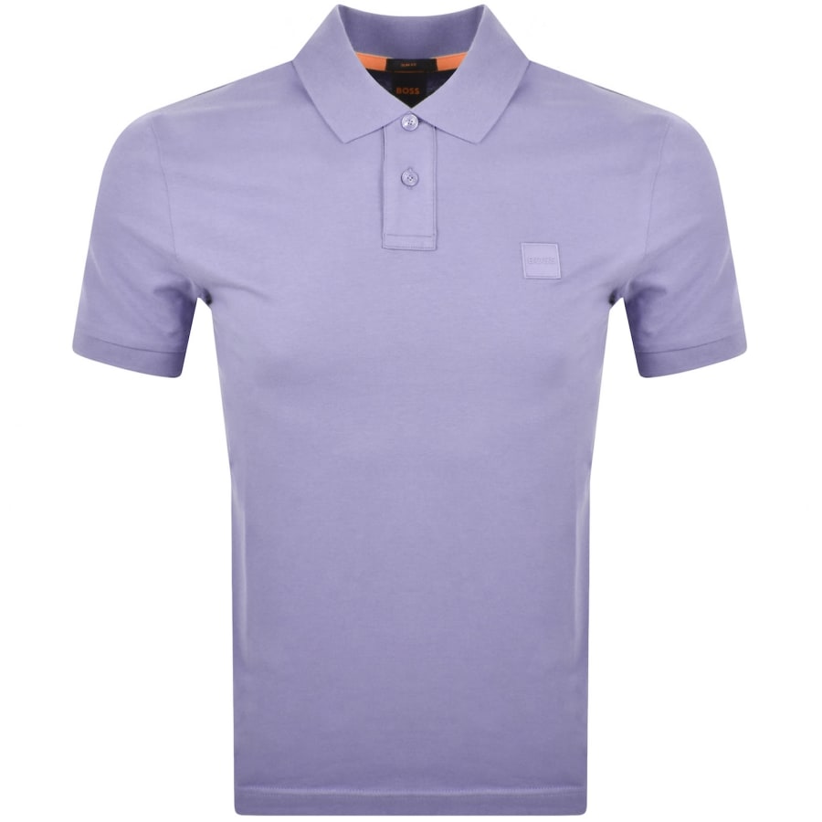 Image number 1 for BOSS Passenger Polo T Shirt Purple
