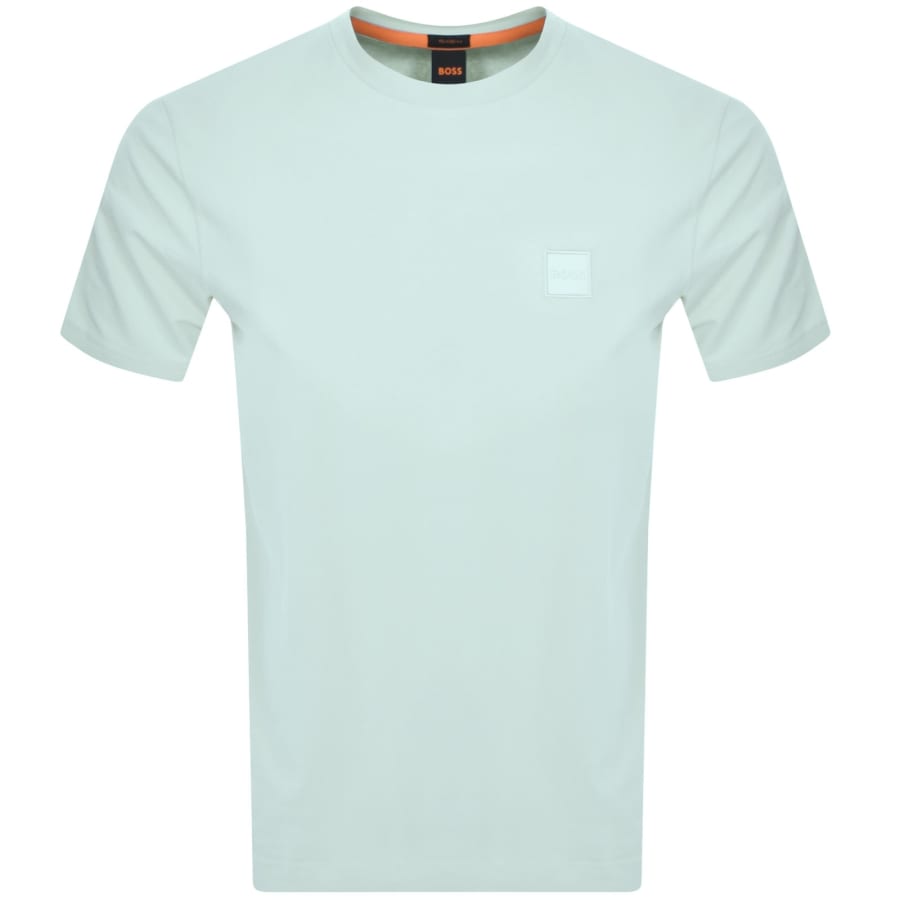 Image number 1 for BOSS Tales T Shirt Pastel Green