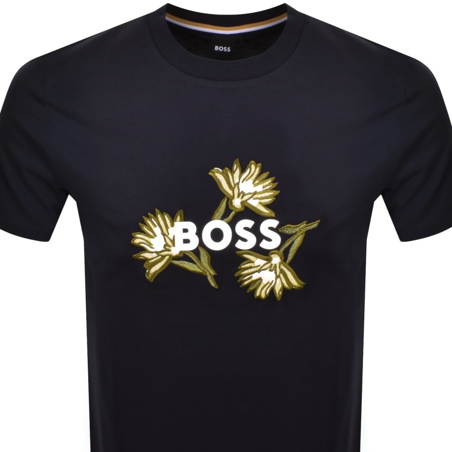 Image number 2 for BOSS CThompson 121 T Shirt Navy