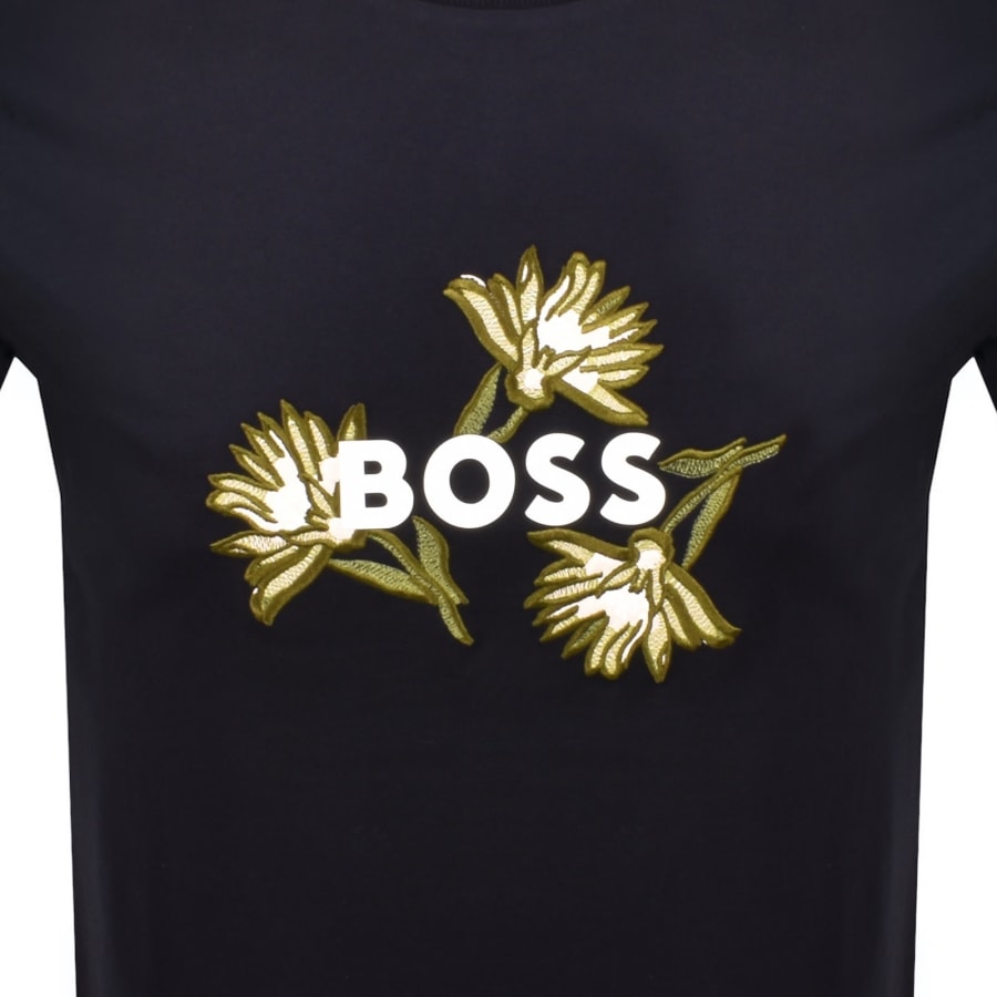 Image number 3 for BOSS CThompson 121 T Shirt Navy