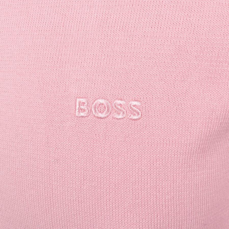 Image number 3 for BOSS Pacas L Knit Jumper Pink