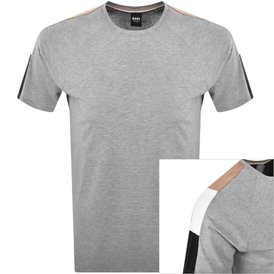 Image number 1 for BOSS Balance T Shirt Grey