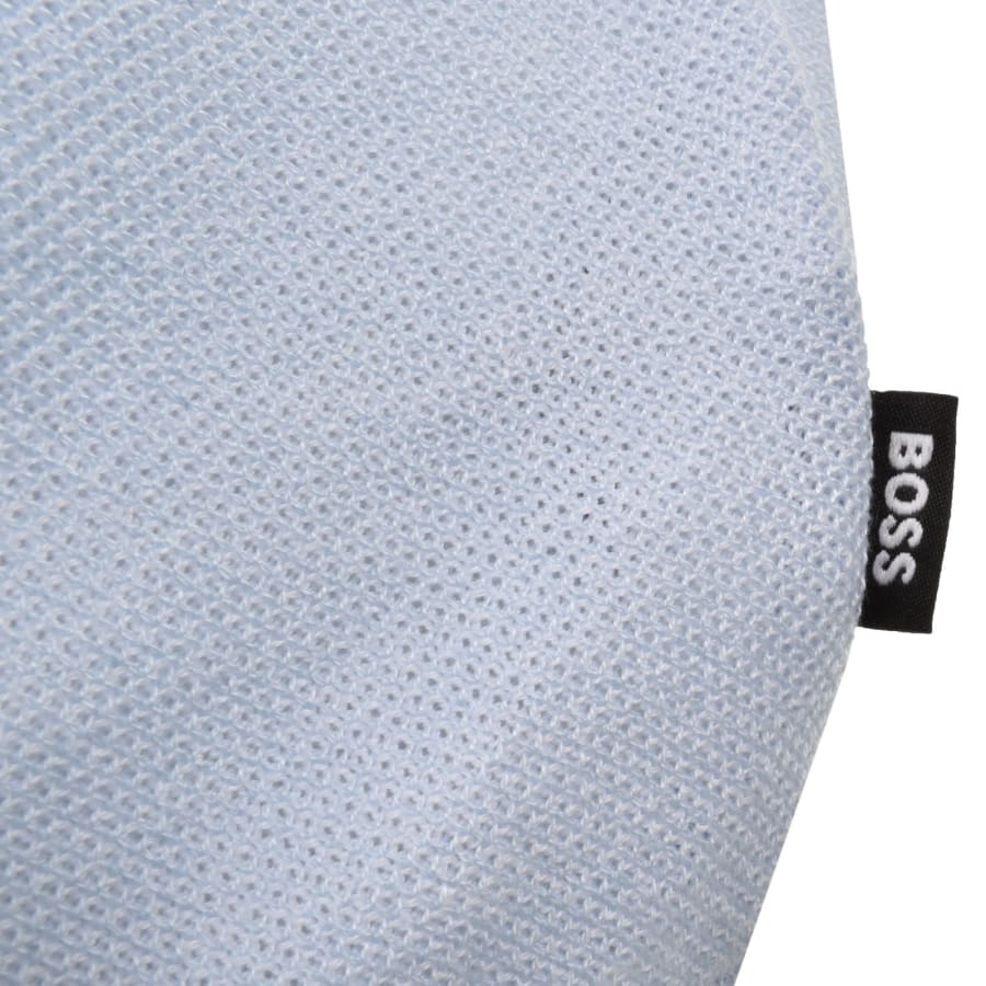 Image number 3 for BOSS H Jianluca Knit T Shirt Blue