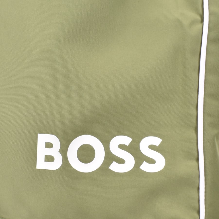 Image number 3 for BOSS Starfish Swim Shorts Green