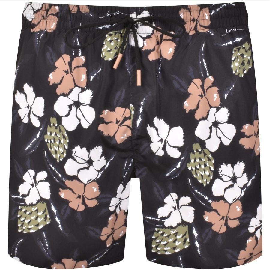 Image number 2 for BOSS Piranha Swim Shorts Black