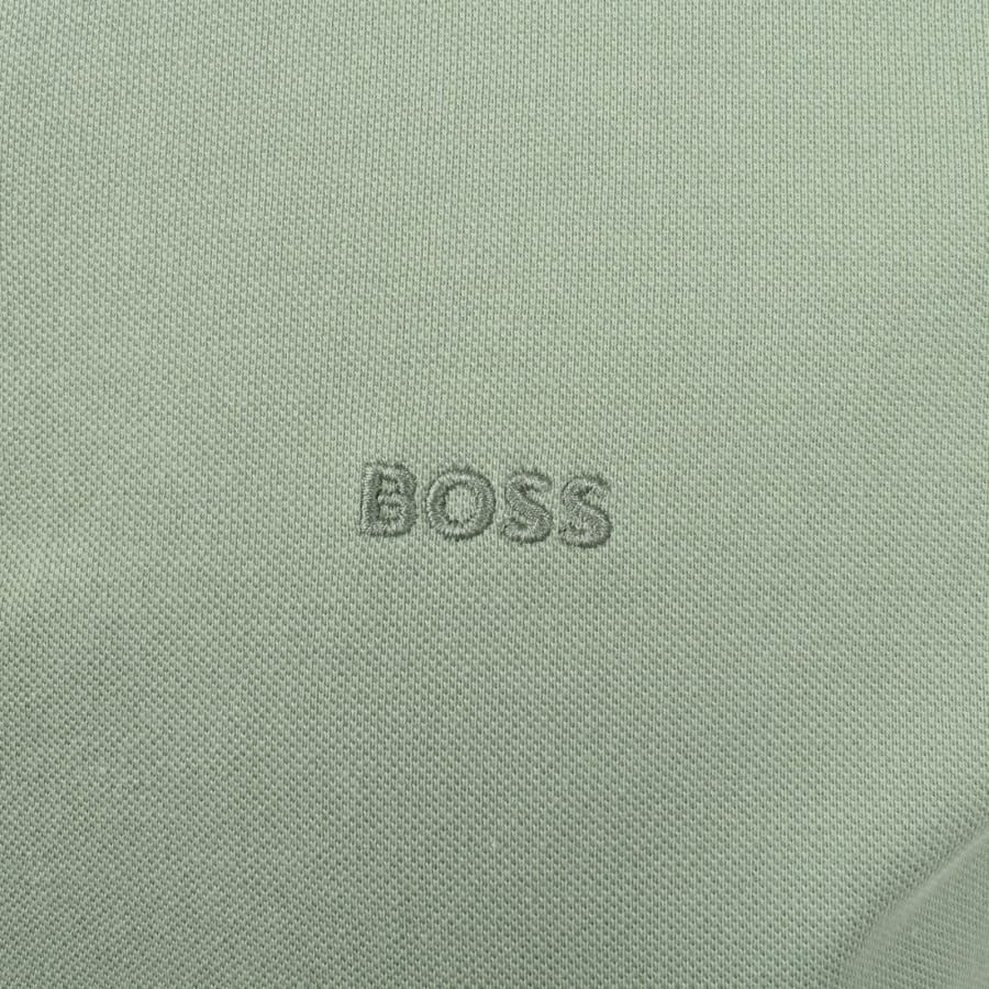 Image number 3 for BOSS Pallas Polo T Shirt Green