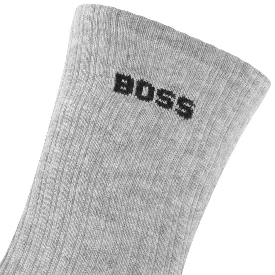 Image number 5 for BOSS 3 Pack Logo Quarter Socks