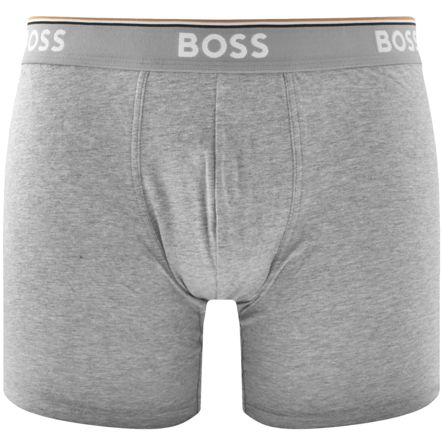 Image number 4 for BOSS Underwear 3 Pack Long Boxer Briefs