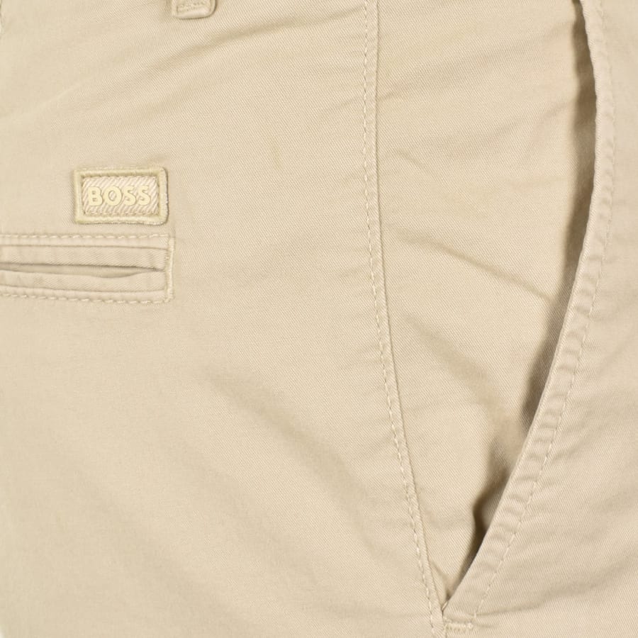 Image number 4 for BOSS Slice Shorts Slim Fit Beige