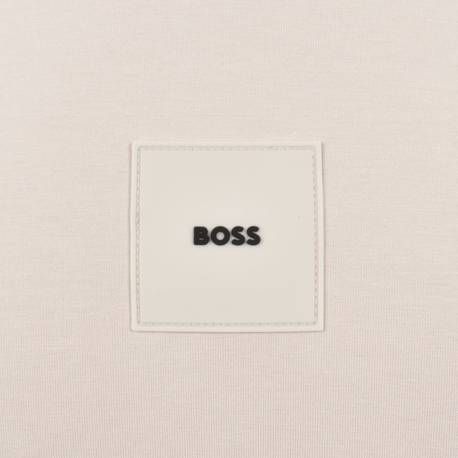 Image number 3 for BOSS Salbo Rib Sweatshirt Beige