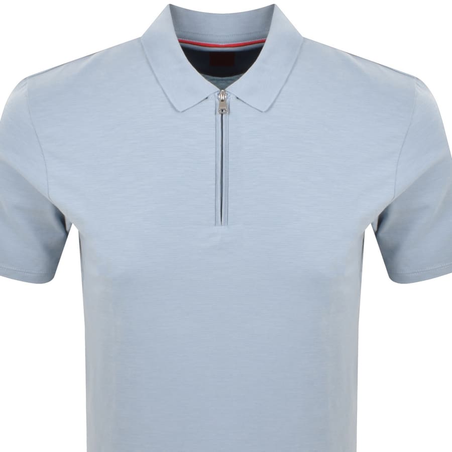 Image number 2 for HUGO Dekok233 Polo T Shirt Blue