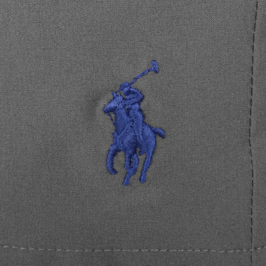 Image number 3 for Ralph Lauren Traveller Swim Shorts Grey Cast