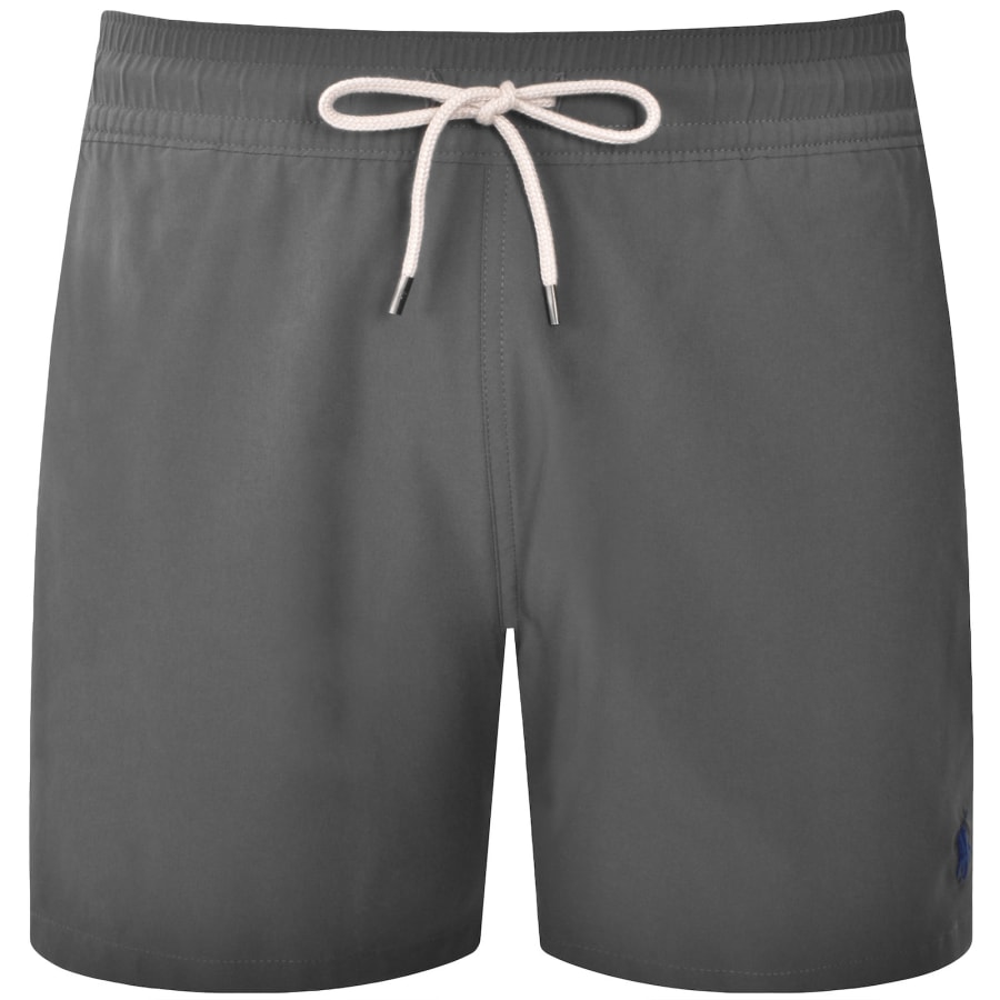 Image number 1 for Ralph Lauren Traveller Swim Shorts Grey Cast