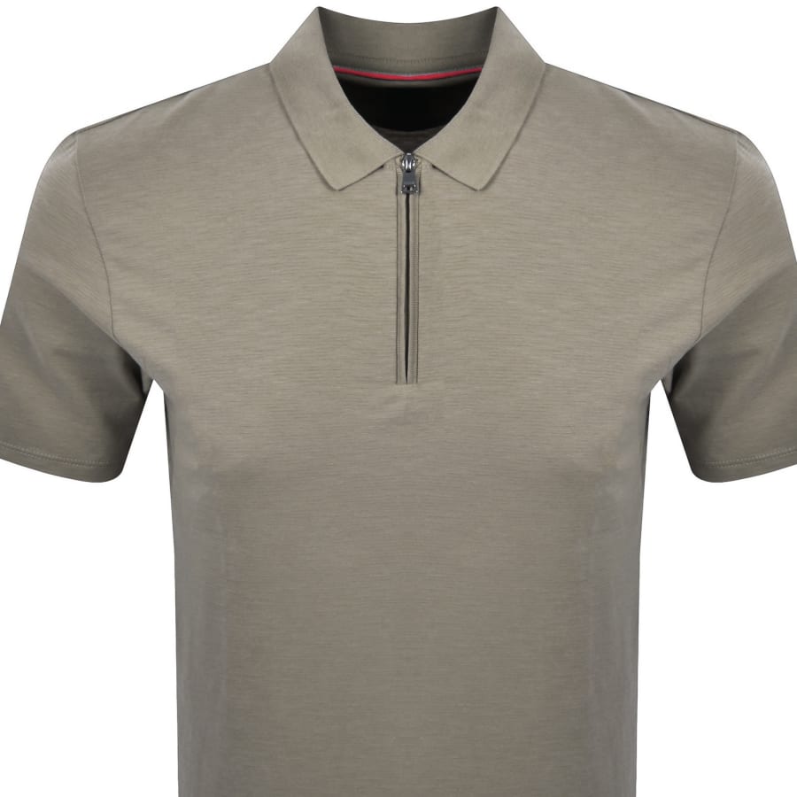 Image number 2 for HUGO Dekok233 Polo T Shirt Brown