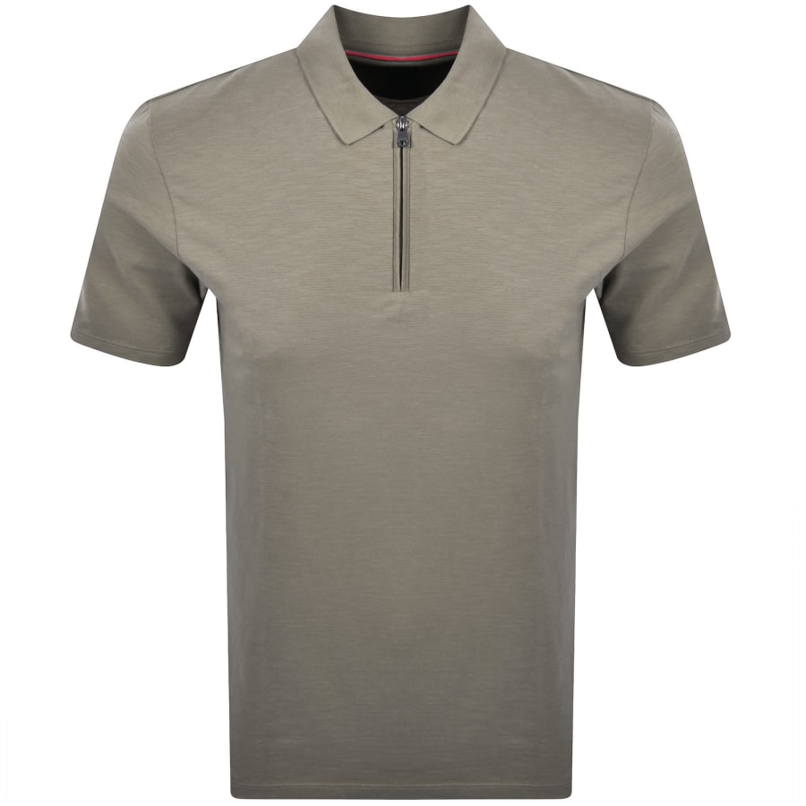 Image number 1 for HUGO Dekok233 Polo T Shirt Brown
