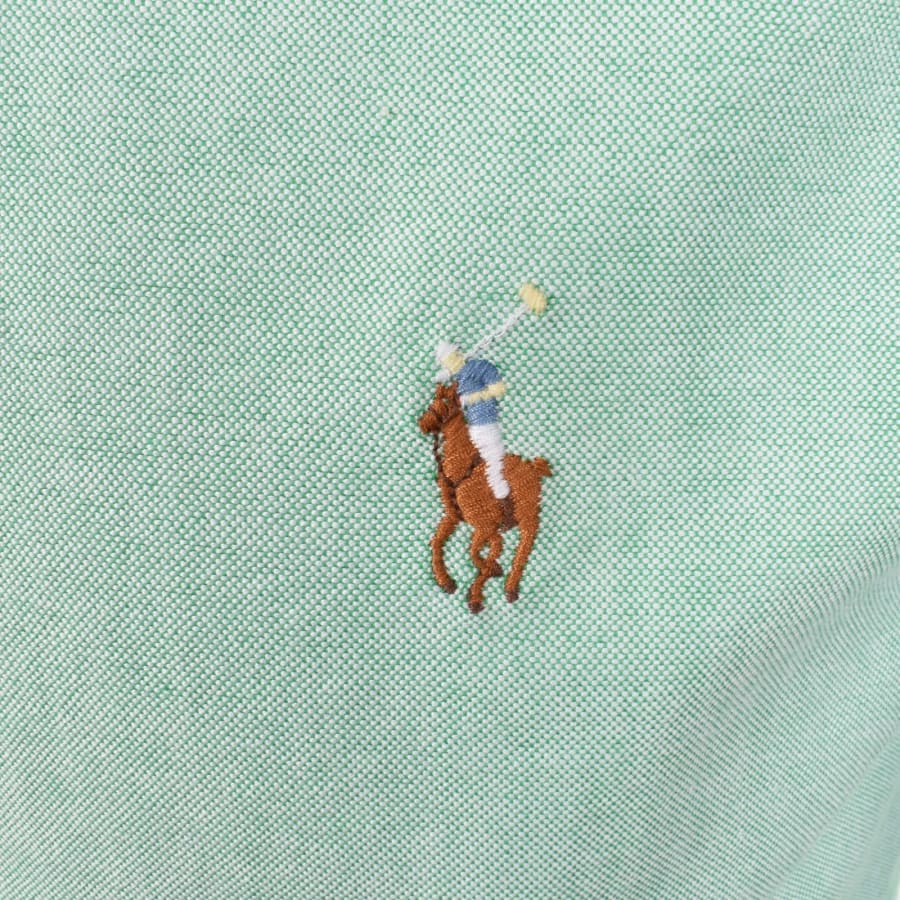 Image number 3 for Ralph Lauren Long Sleeve Shirt Emerald Green