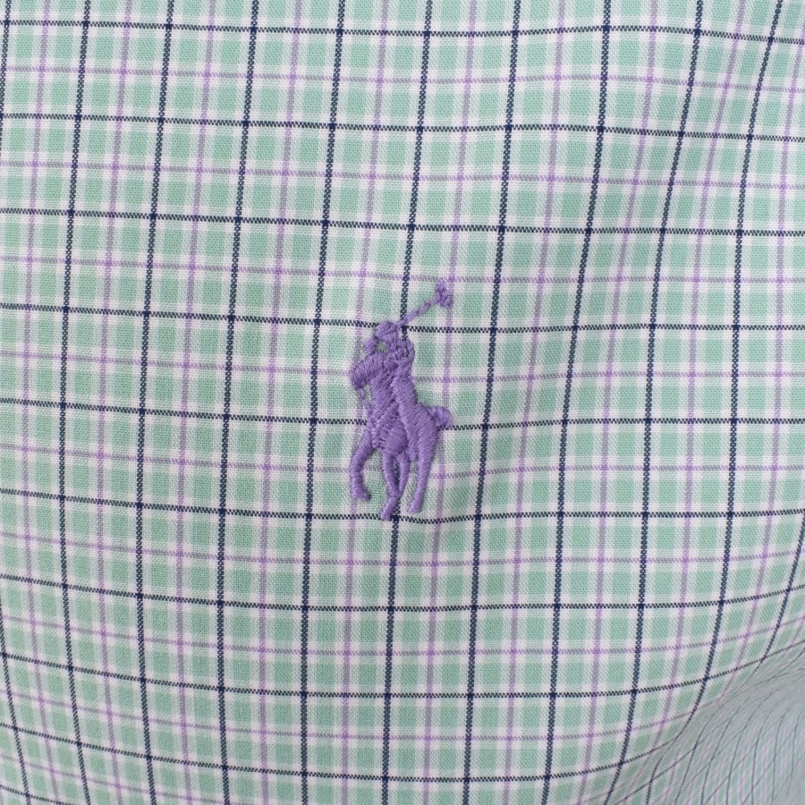 Image number 3 for Ralph Lauren Check Long Sleeve Shirt Green