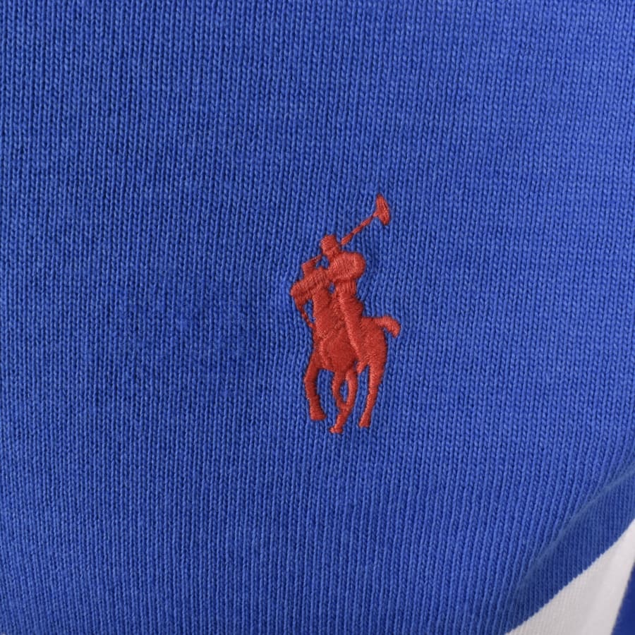 Image number 3 for Ralph Lauren Long Sleeve Polo T Shirt Blue