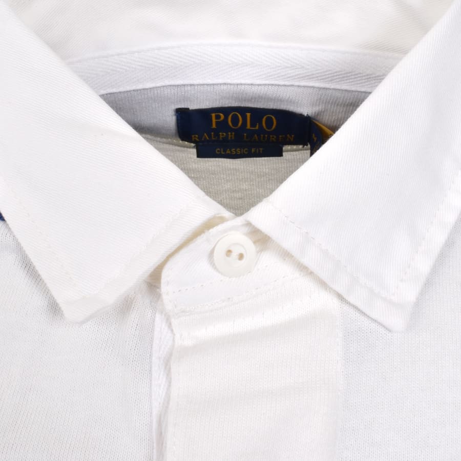 Image number 4 for Ralph Lauren Long Sleeve Polo T Shirt Blue