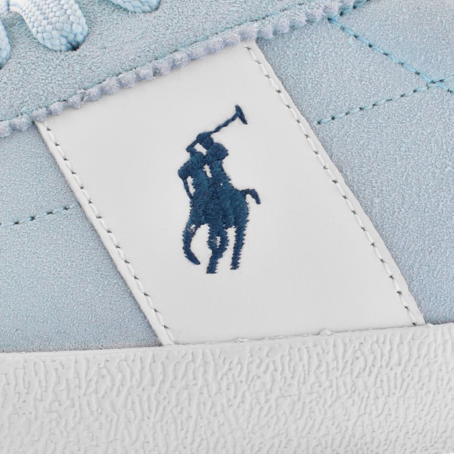 Image number 4 for Ralph Lauren Court VLC Trainers Blue