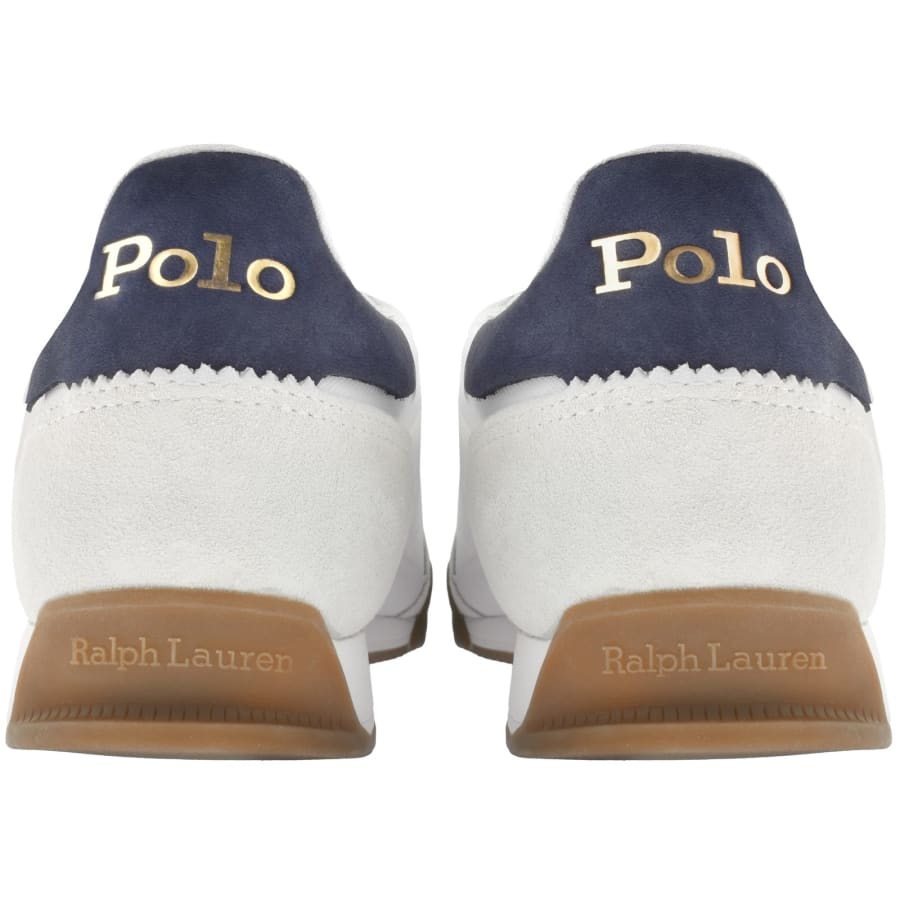 Image number 2 for Ralph Lauren Heritage Trac Trainers White
