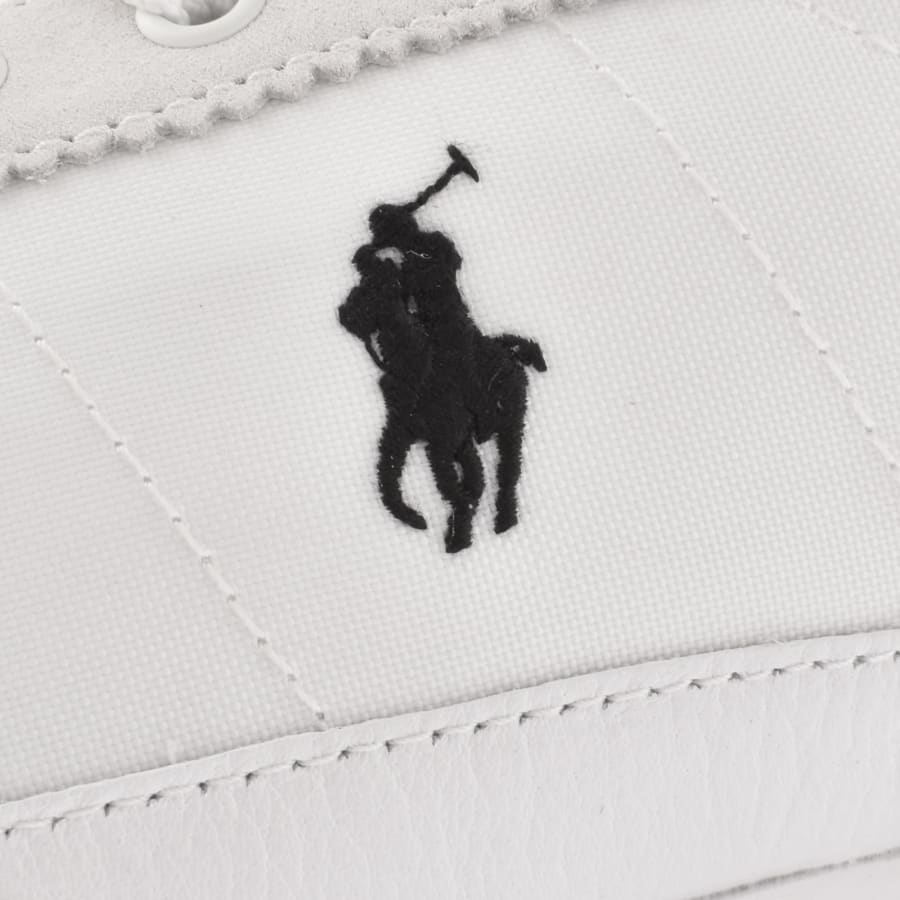 Image number 4 for Ralph Lauren Heritage Trac Trainers White