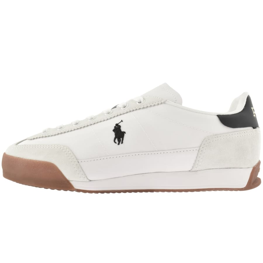 Image number 1 for Ralph Lauren Heritage Trac Trainers White