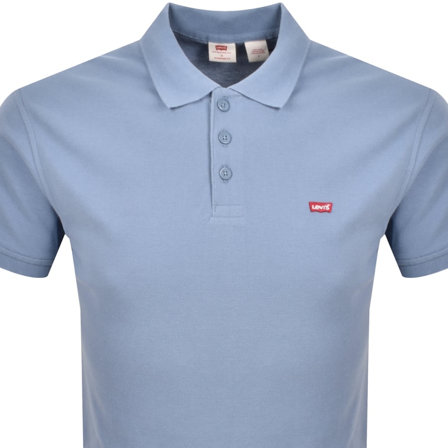 Image number 2 for Levis Housemark Polo T Shirt Blue