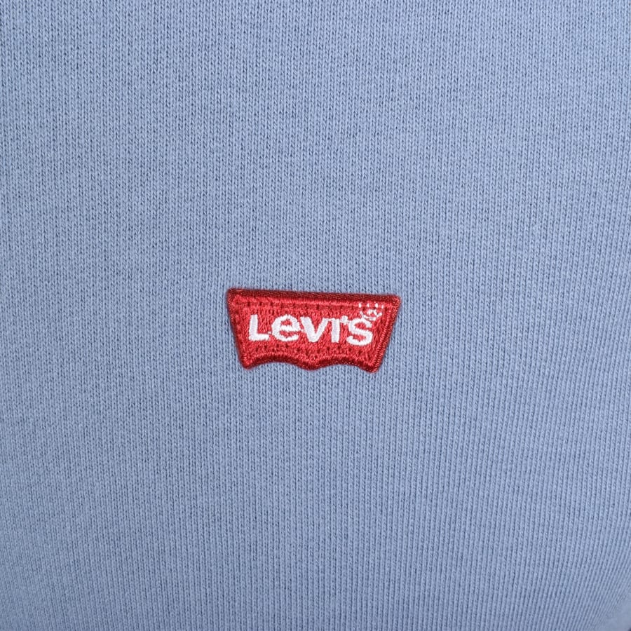 Image number 3 for Levis Original Logo Hoodie Blue